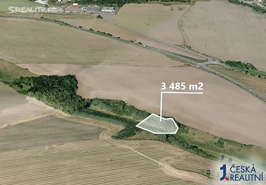 Prodej podílu 1/2 pole 1742 m² – pohled 2