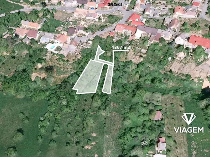 Prodej stavebního pozemku 1023 m², Soběsuky – náhled fotky 1
