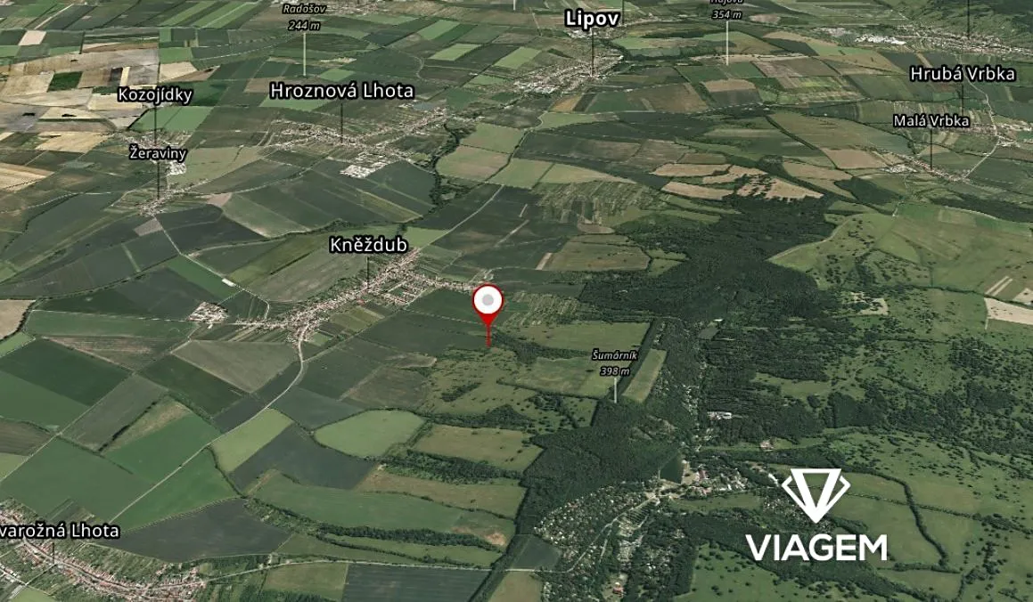 Prodej podílu 5/9 pole 6049 m²