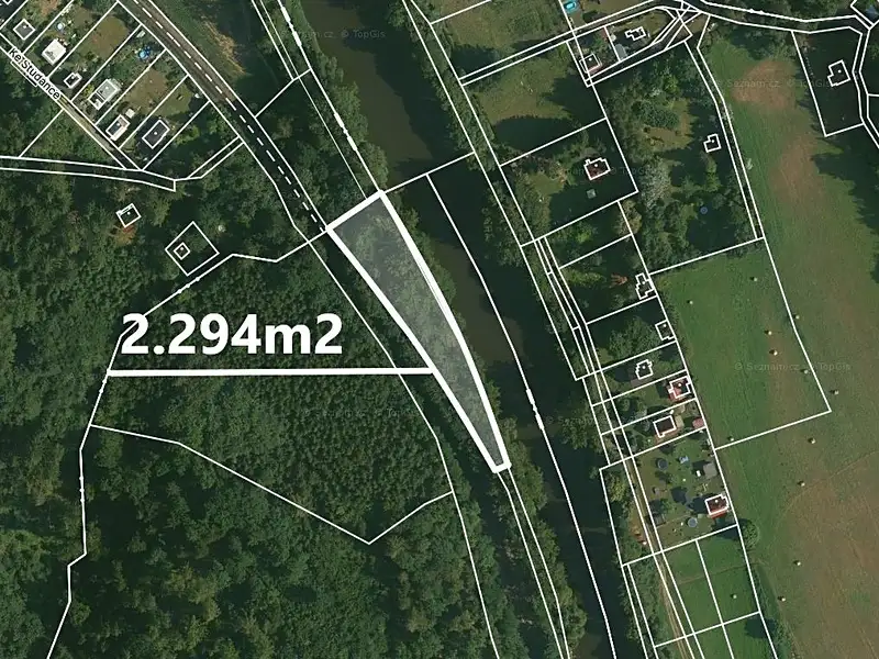Prodej zahrady 2294 m², Přestavlky u Čerčan – náhled fotky 2