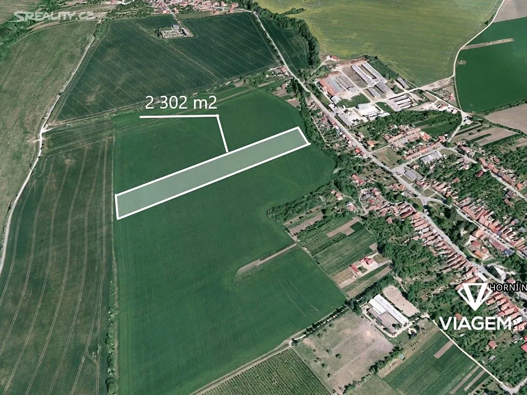 Prodej pole 2302 m², Horní Němčí