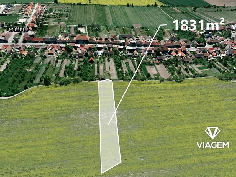 Prodej pole 1831 m², Kněždub – náhled fotky 1