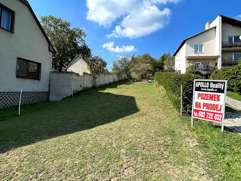 Prodej stavebního pozemku 1279 m², Pašovice – náhled fotky 1