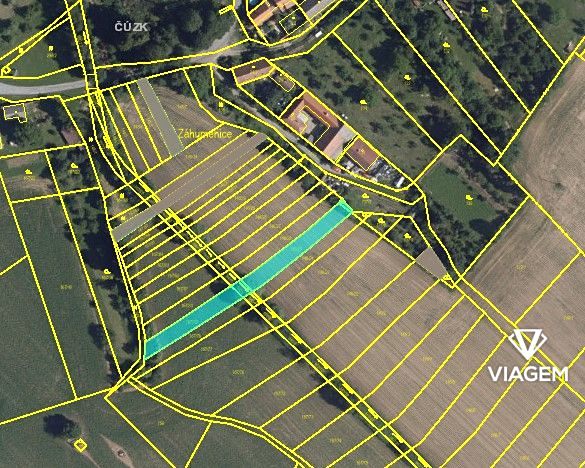 Prodej pole 979 m² – fotografie 2