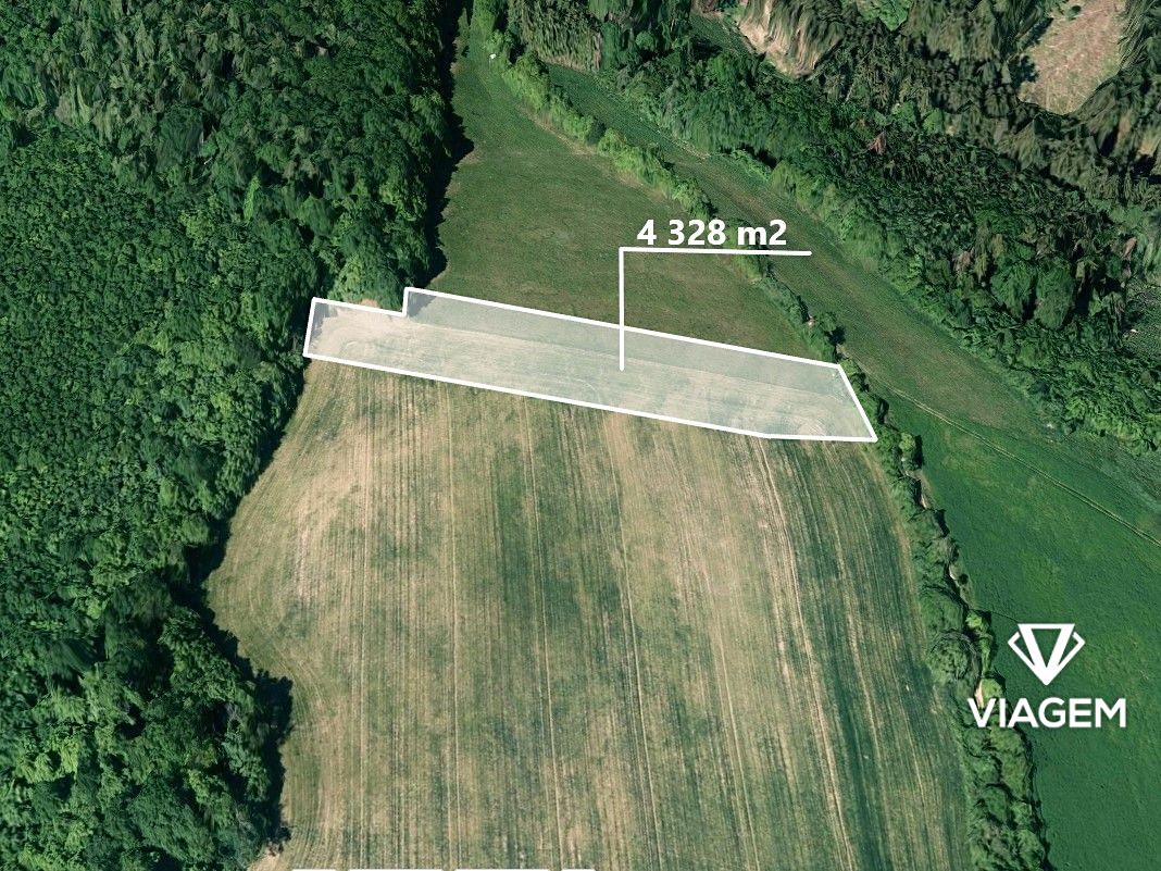 Prodej pole 4328 m², Tišnov – fotka 1 z 3