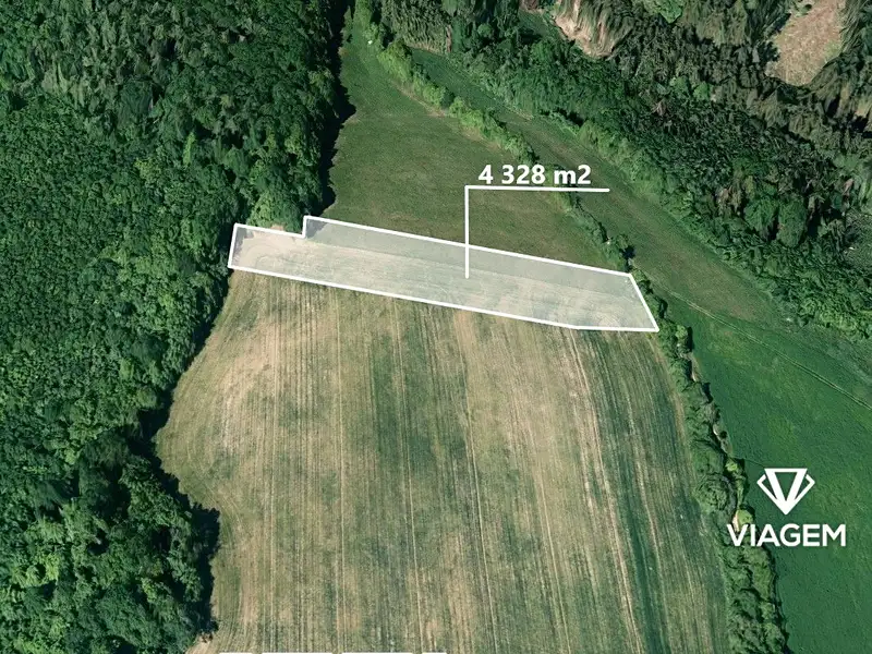 Prodej pole 4328 m², Tišnov – náhled fotky 1