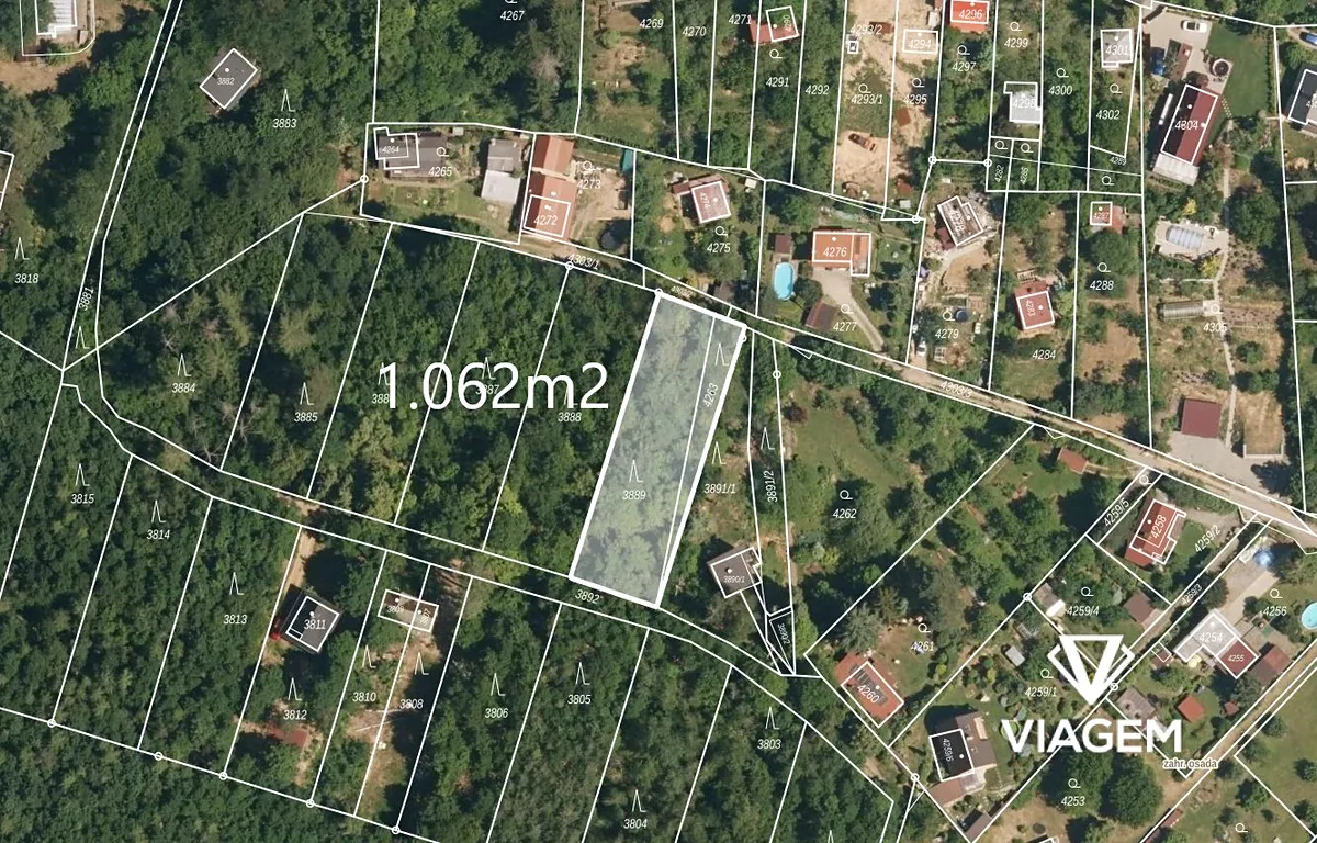 Prodej zahrady 1062 m²