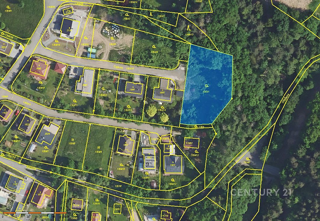Prodej stavebního pozemku 2094 m², Mnichovice – fotka 1 z 3