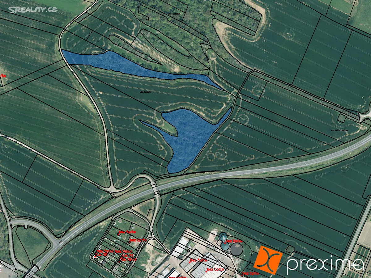 Prodej podílu 25/15840 komerčního pozemku 50 m²