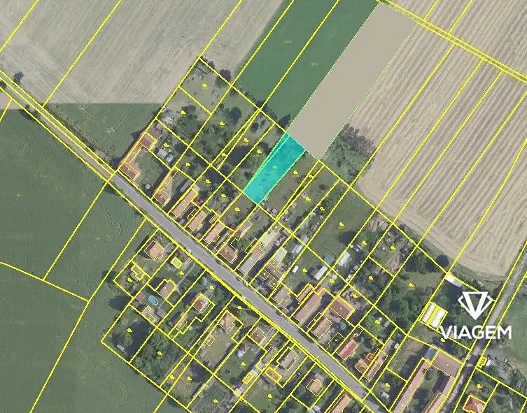 Prodej zahrady 907 m², Toušice – náhled fotky 3