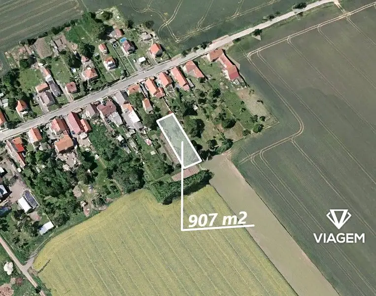 Prodej zahrady 907 m², Toušice – náhled fotky 1
