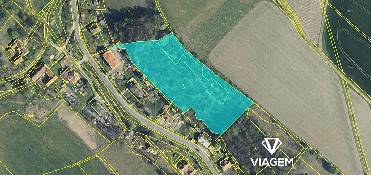Prodej lesa 9612 m²