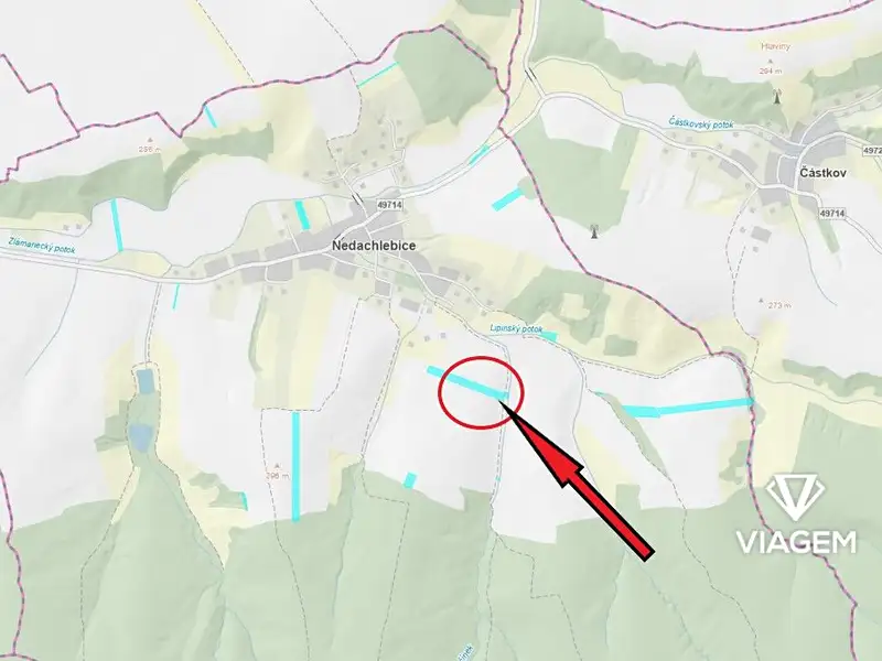 Prodej pole 8829 m², Nedachlebice – náhled fotky 3