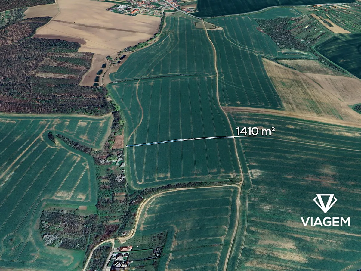 Prodej pole 1410 m²