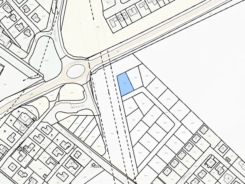 Prodej stavebního pozemku 889 m², Most – náhled fotky 2