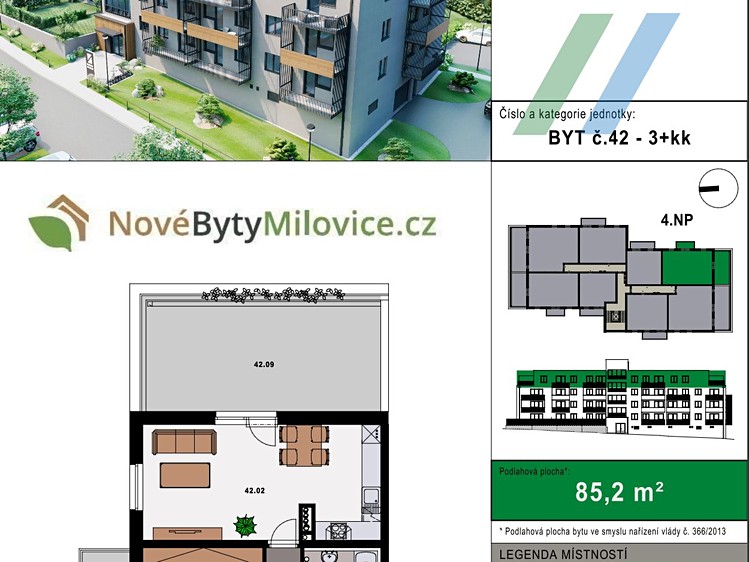 Prodej bytu 3+kk, 110 m² (4 z 12)