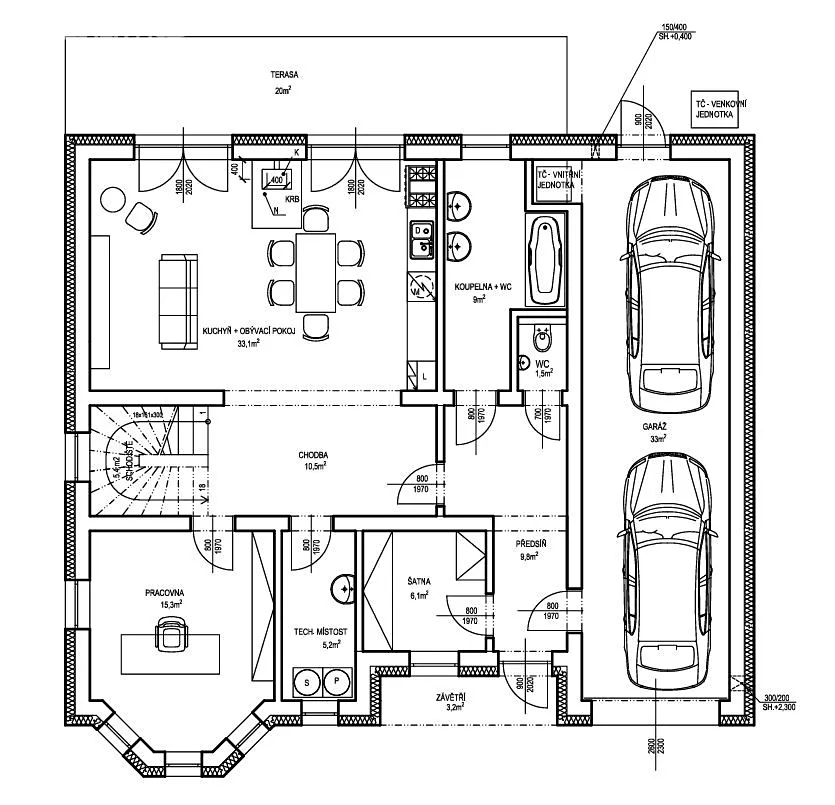 Prodej stavebního pozemku 809 m² – pohled 6