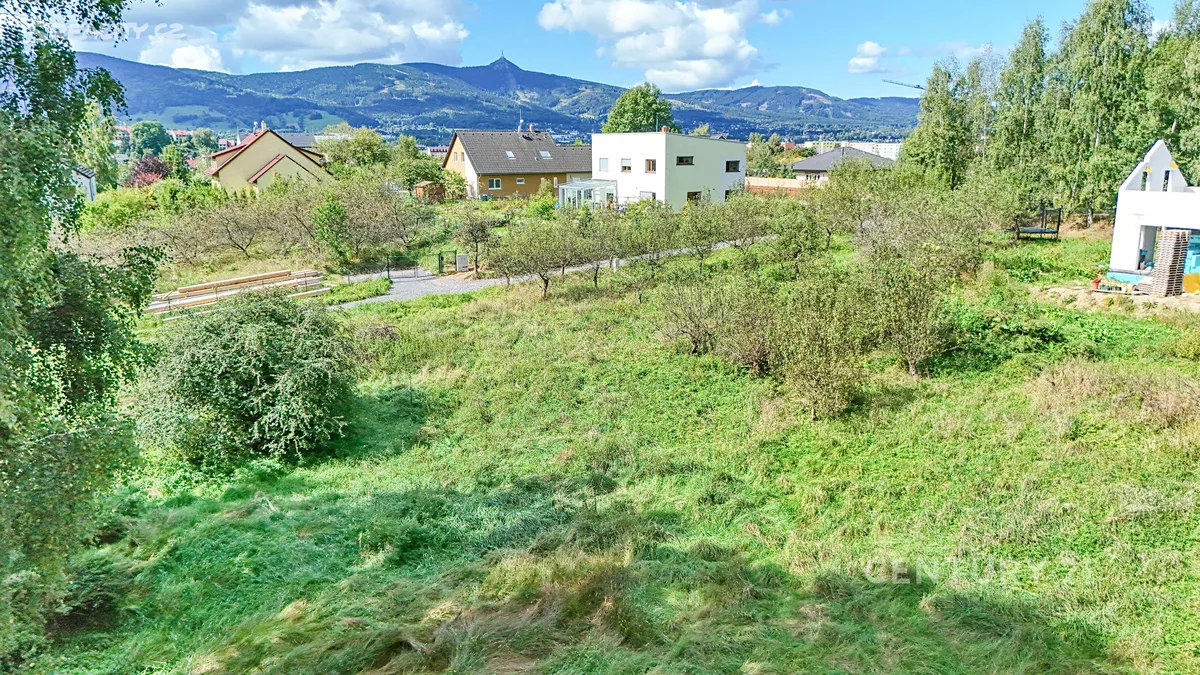 Prodej stavebního pozemku 1001 m², Liberec