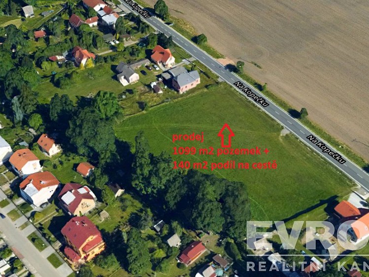 Prodej pozemku, 1 099 m² (1 z 3)