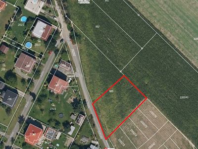 Prodej stavebního pozemku 980 m²