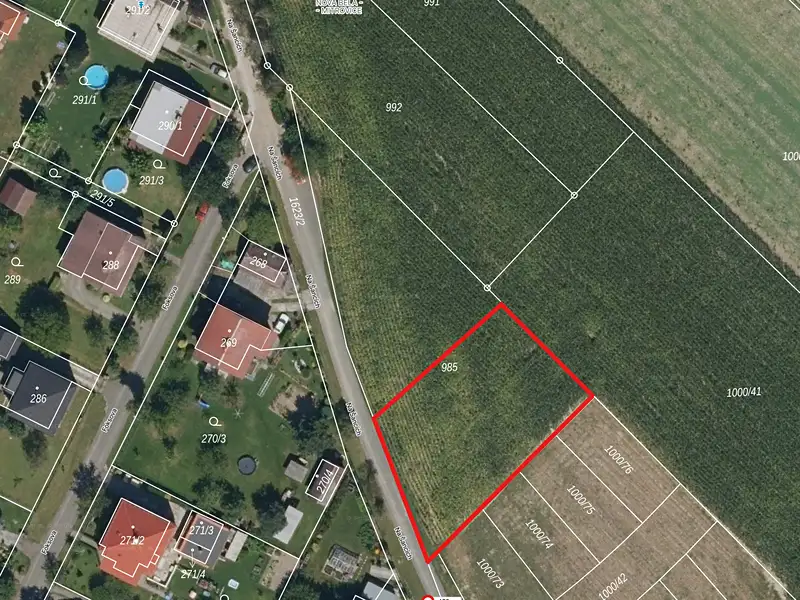 Prodej stavebního pozemku 980 m², Ostrava – náhled fotky 1