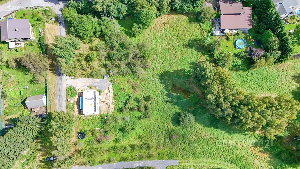 Prodej stavebního pozemku 1001 m² – pohled 5