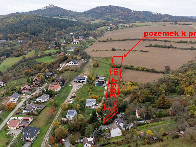 Prodej  stavebního pozemku 3 597 m²