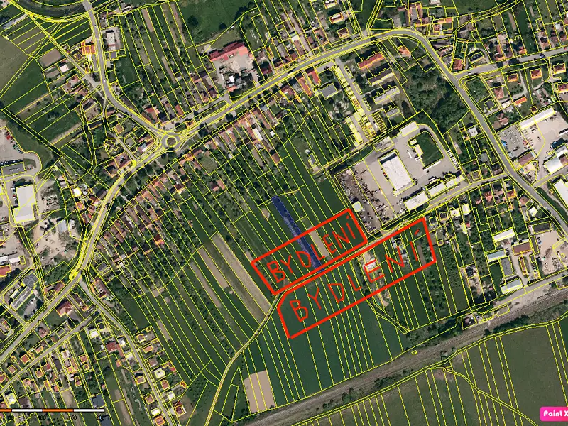 Prodej stavebního pozemku 1657 m², Slavičín – náhled fotky 3