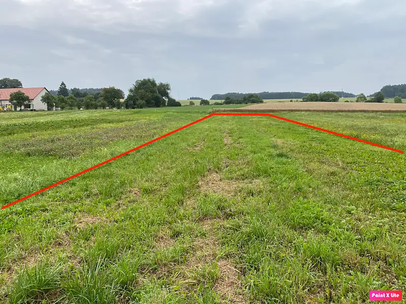 Prodej stavebního pozemku 1657 m², Slavičín – náhled fotky 1