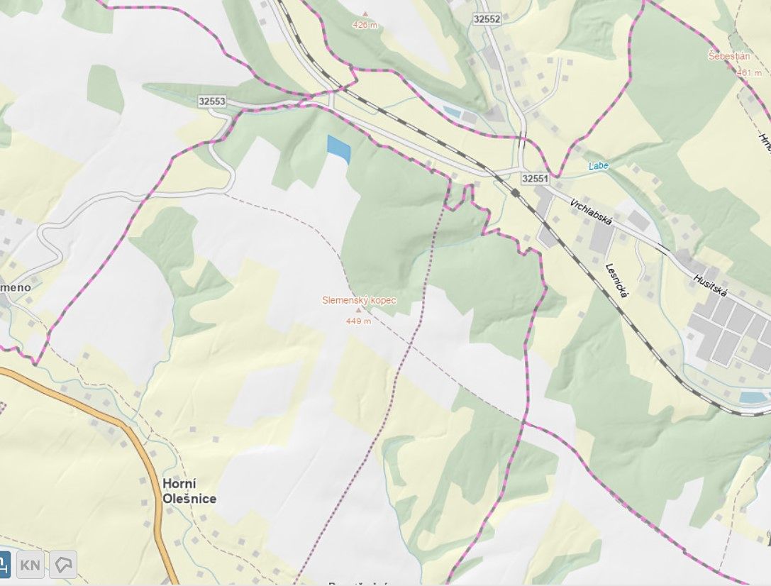 Prodej lesa 7037 m²