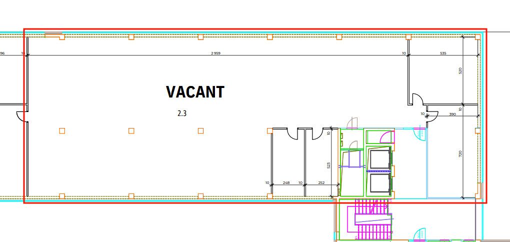 Pronájem kanceláře 393 m² – fotografie 3