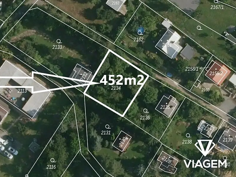 Prodej zahrady 452 m², Buchlovice – náhled fotky 3