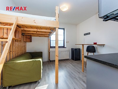 Prodej bytu 1+kk 17 m² (Jednopodlažní)