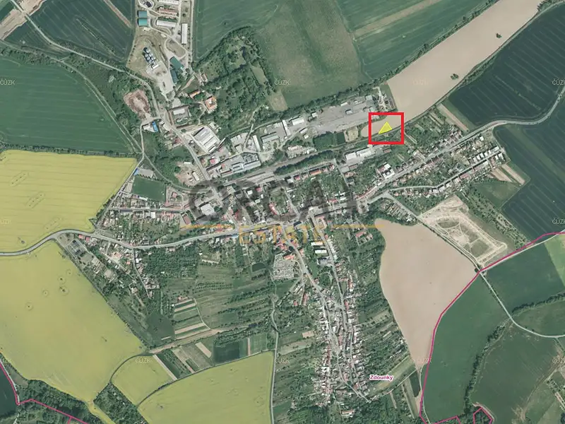 Prodej pole 798 m², Zdounky – náhled fotky 2