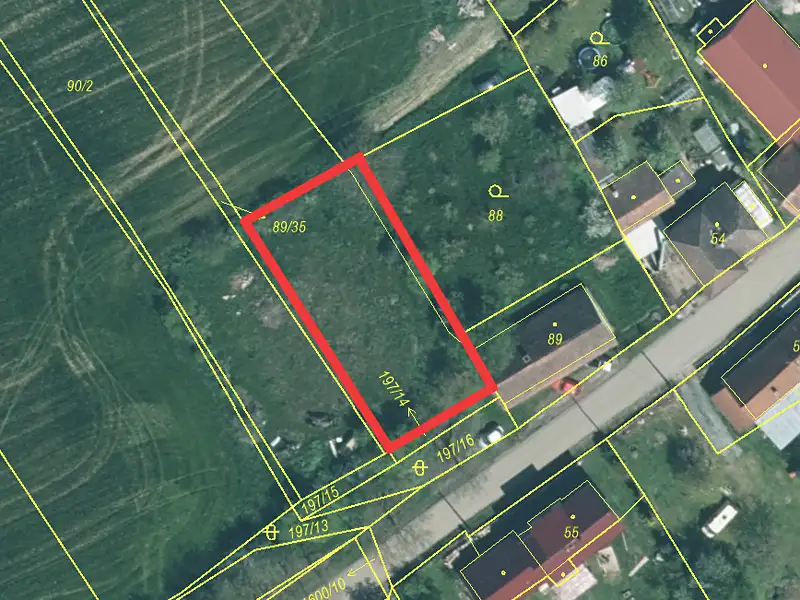 Prodej stavebního pozemku 620 m², Ptenín – náhled fotky 1