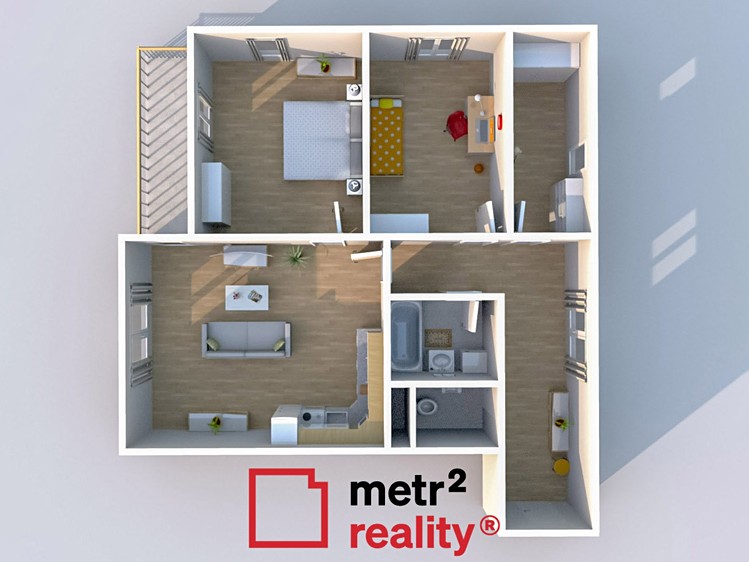 Wohnung 3+kk zum Kauf, 79 m² (2 von 6)