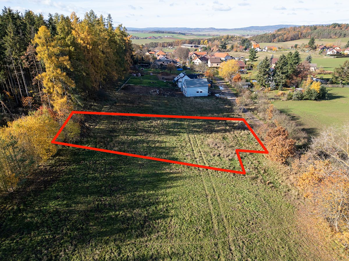 Prodej stavebního pozemku 1217 m²