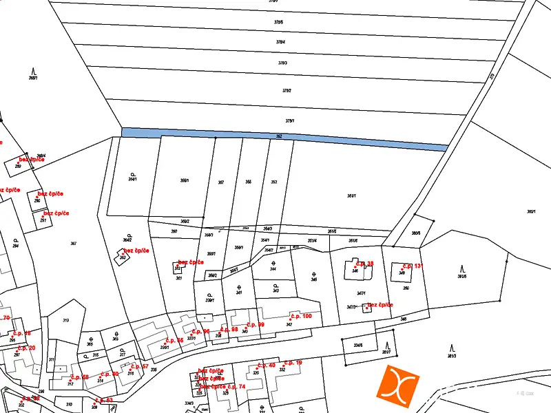 Prodej pozemku 710 m², Dobřínsko – náhled fotky 2