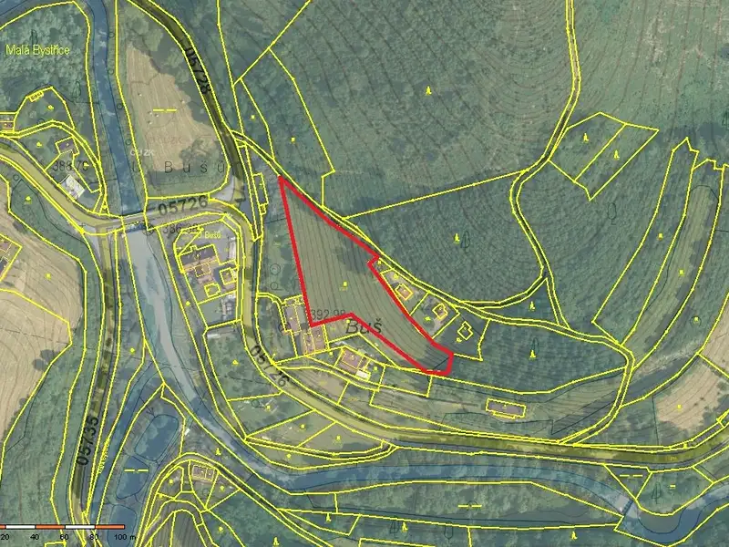 Prodej louky 4850 m², Malá Bystřice – náhled fotky 1
