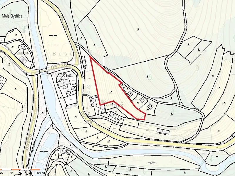 Prodej louky 4850 m², Malá Bystřice – náhled fotky 3