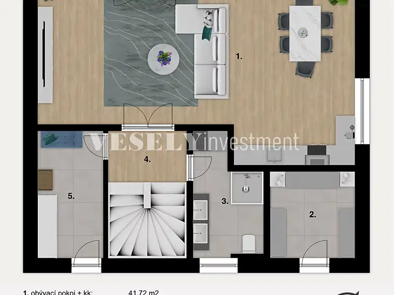 Prodej rodinného domu 144 m², pozemek 300 m², Hvozdnice – náhled fotky 3