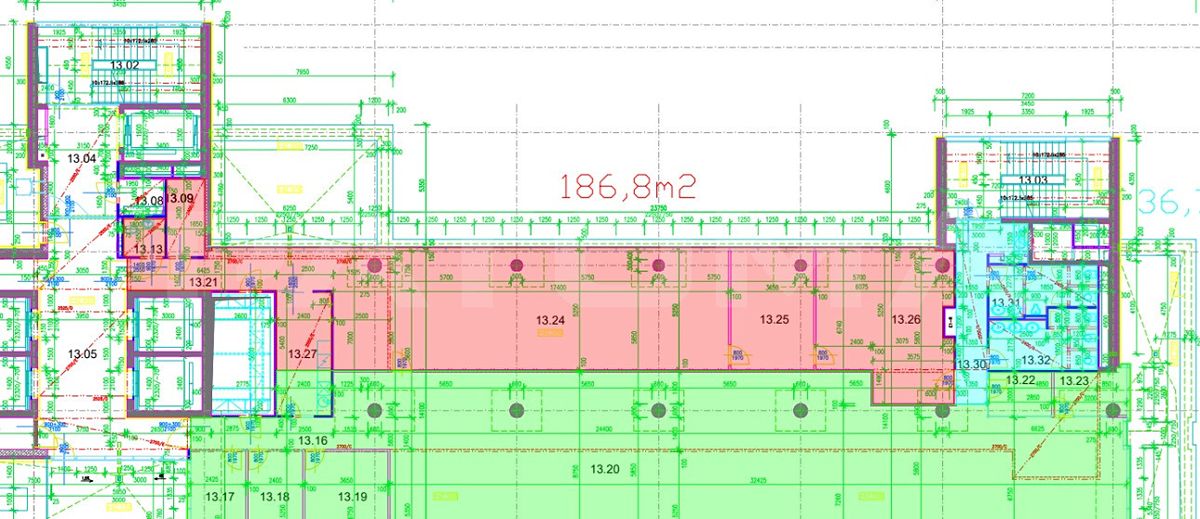 Pronájem kanceláře 227 m² – fotografie 3