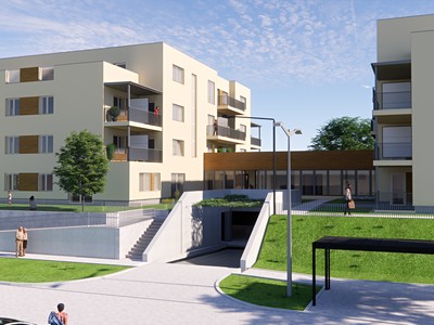 Pronájem bytu 1+kk 29 m² (Jednopodlažní)