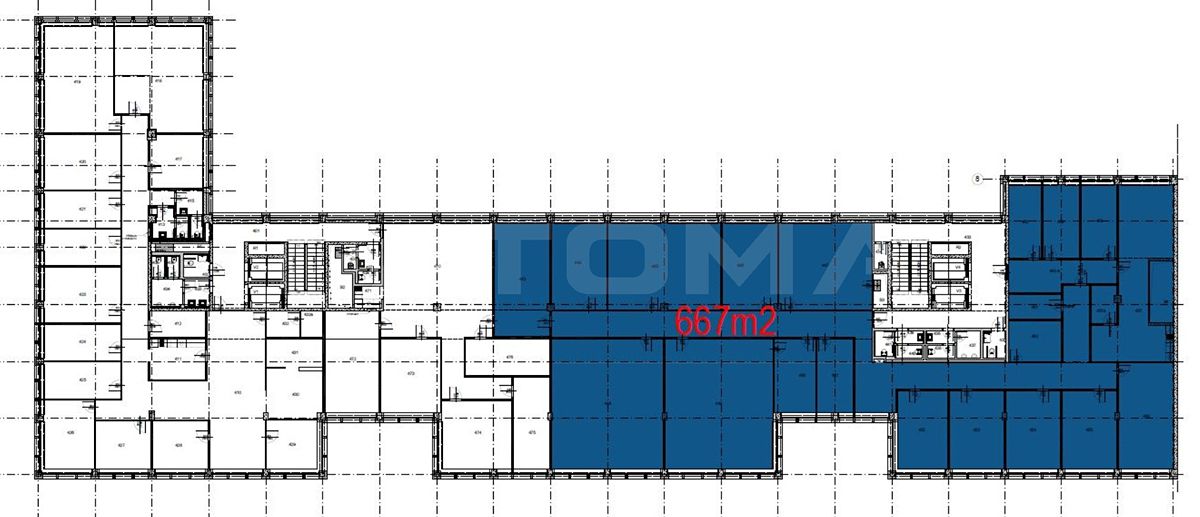 Pronájem kanceláře 430 m² – fotografie 3