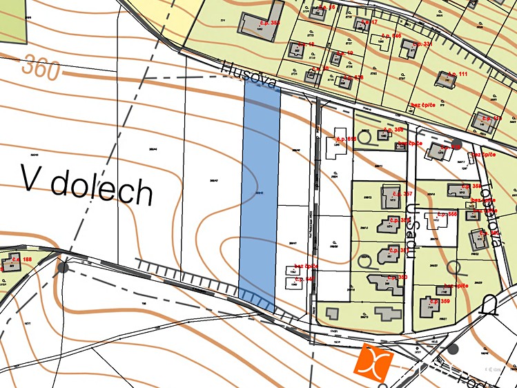 Prodej pozemku, 2 552 m² (3 z 3)