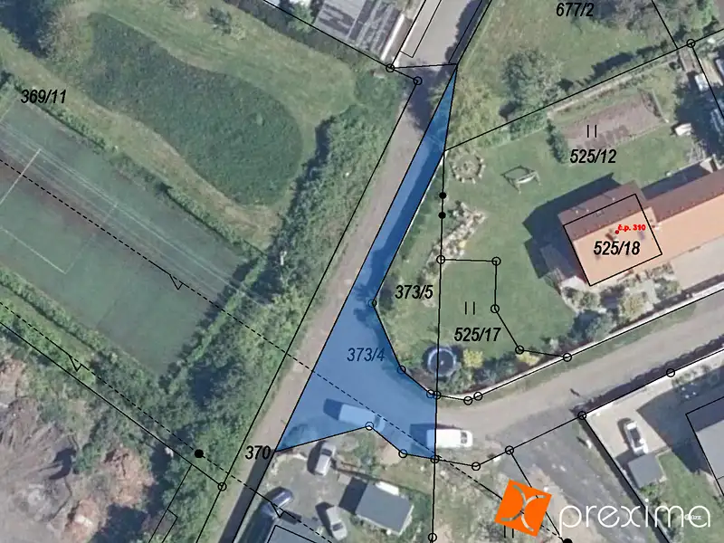 Prodej komerčního pozemku 300 m², Dubí – náhled fotky 1