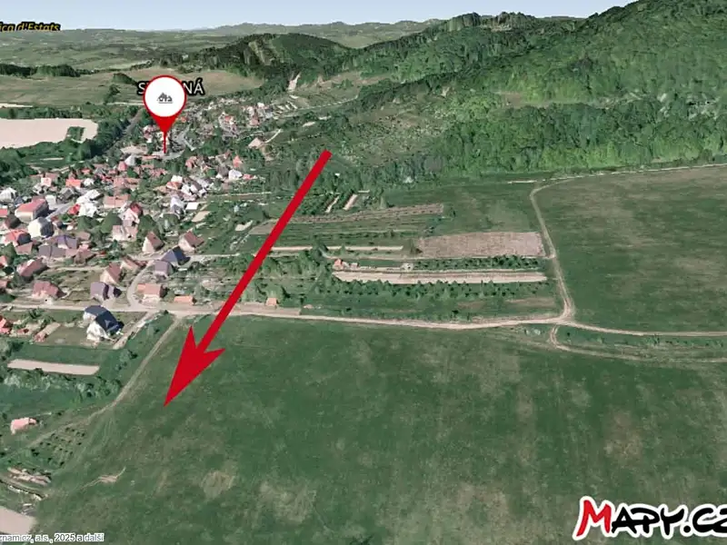 Prodej pole 4100 m², Střelná – náhled fotky 2