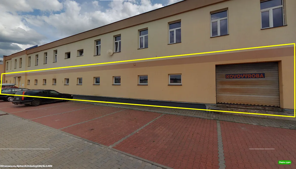 Pronájem skladového prostoru 343 m²