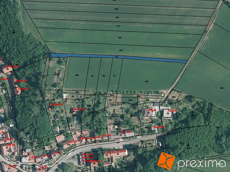 Prodej pozemku 710 m², Dobřínsko – náhled fotky 1