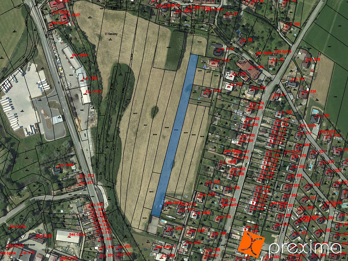 Prodej stavebního pozemku 4610 m²